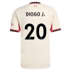 Camisola Liverpool Diogo J 20 2º Equipamento 2025-26 Manga Curta